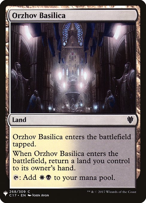 【ENG】《オルゾフの聖堂/Orzhov Basilica》[PWシンボル付き再版]