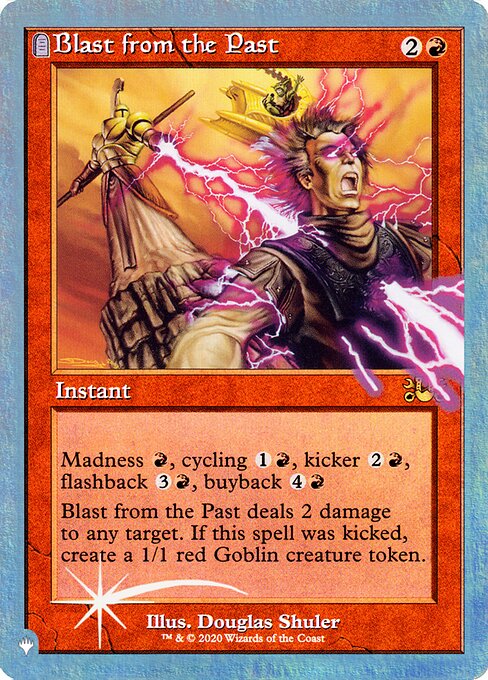 【ENG】【Foil】《Blast from the Past》[PWシンボル付き再版]