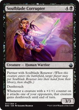 【ENG】【Foil】《魂刃の破壊者/Soulblade Corrupter》[BBD]