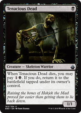 【ENG】【Foil】《執拗な死者/Tenacious Dead》[BBD]