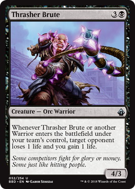 【ENG】【Foil】《打破する粗暴者/Thrasher Brute》[BBD]