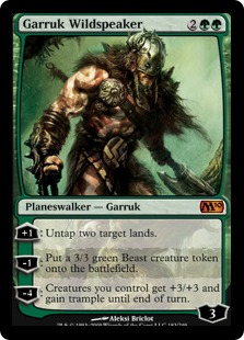 【ENG】《野生語りのガラク/Garruk Wildspeaker》[M10]