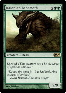 【ENG】《カロニアのビヒモス/Kalonian Behemoth》[M10]