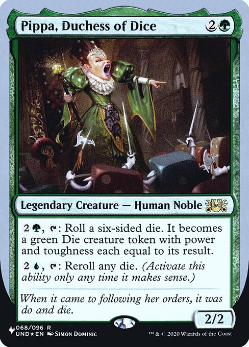 【ENG】【Foil】《Pippa, Duchess of Dice》[PWシンボル付き再版]