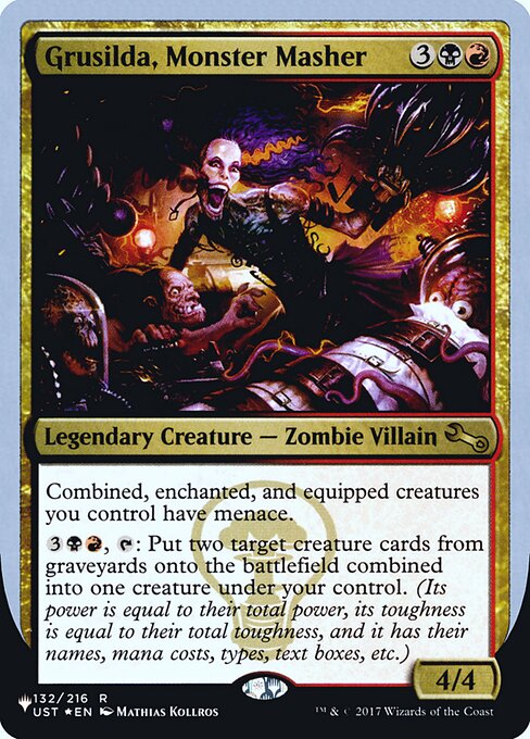 【ENG】【Foil】《Grusilda, Monster Masher》[PWシンボル付き再版]