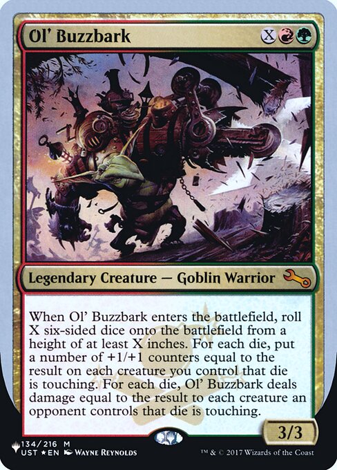 【ENG】【Foil】《Ol' Buzzbark》[PWシンボル付き再版]