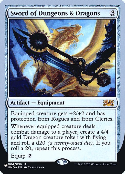 【ENG】【Foil】《Sword of Dungeons & Dragons》[PWシンボル付き再版]