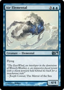【ENG】《大気の精霊/Air Elemental》[M10]