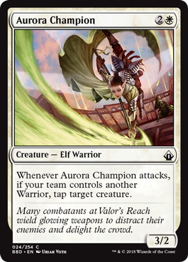 【ENG】【Foil】《オーロラの勇者/Aurora Champion》[BBD]