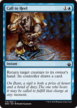 【ENG】【Foil】《後追いの呼び声/Call to Heel》[BBD]