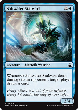 【ENG】【Foil】《塩水の重鎮/Saltwater Stalwart》[BBD]