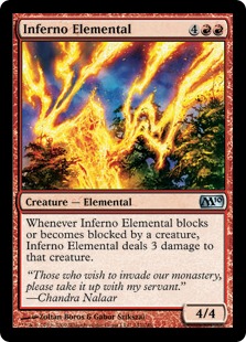 【ENG】《業火の精霊/Inferno Elemental》[M10]