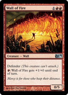 【ENG】《炎の壁/Wall of Fire》[M10]
