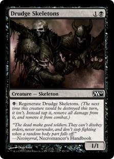 【ENG】【Foil】《蠢く骸骨/Drudge Skeletons》[M10]