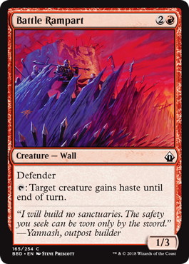 【ENG】【Foil】《戦闘塁壁/Battle Rampart》[BBD]