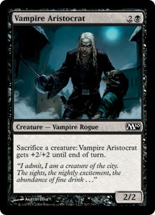 【ENG】【Foil】《吸血鬼の貴族/Vampire Aristocrat》[M10]