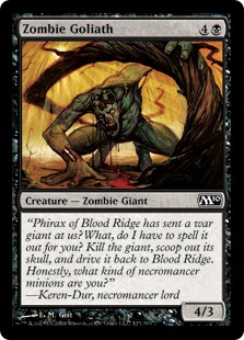 【ENG】【Foil】《ゾンビの大巨人/Zombie Goliath》[M10]