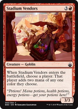 【ENG】【Foil】《競技場の売り子/Stadium Vendors》[BBD]