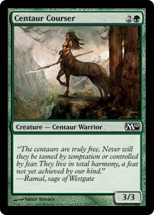 【ENG】【Foil】《ケンタウルスの狩猟者/Centaur Courser》[M10]