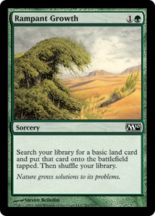 【ENG】【Foil】《不屈の自然/Rampant Growth》[M10]