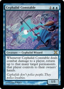 【ENG】【Foil】《セファリッドの警官/Cephalid Constable》[10E]