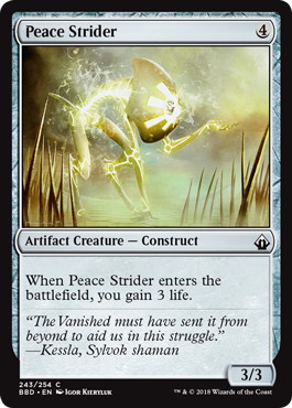 【ENG】【Foil】《平和の徘徊者/Peace Strider》[BBD]