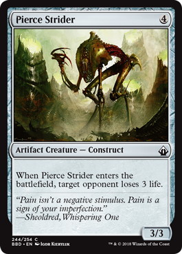 【ENG】【Foil】《貫く徘徊者/Pierce Strider》[BBD]
