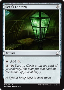 【ENG】【Foil】《予見者のランタン/Seer's Lantern》[BBD]