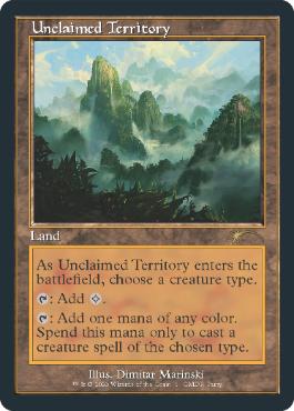 【ENG】【Foil】《手付かずの領土/Unclaimed Territory》[Commander Party]