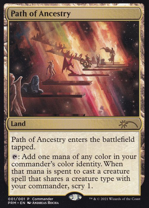 【ENG】【Foil】《祖先の道/Path of Ancestry》[コマンドフェスト]