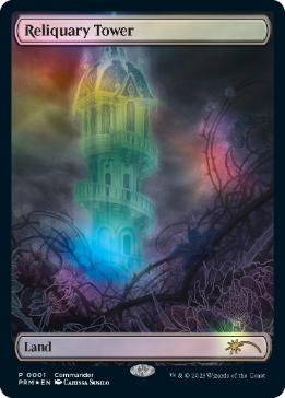 【ENG】【Foil】■ボーダーレス■《聖遺の塔/Reliquary Tower》 [コマンドフェスト]