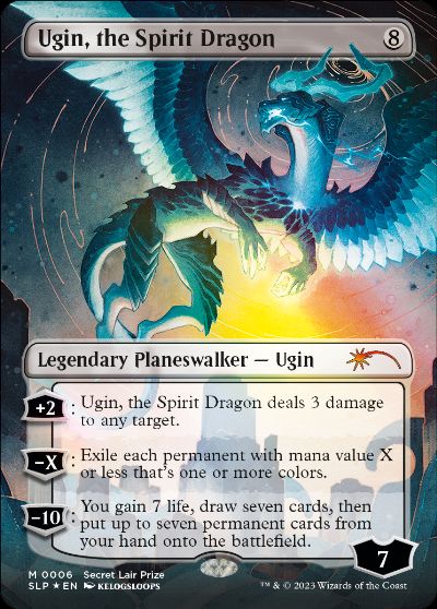 【ENG】【Foil】《精霊龍、ウギン/Ugin, the Spirit Dragon》[Secret Lair Prize]