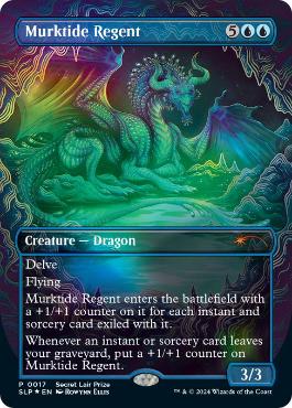 【ENG】【Foil】《濁浪の執政/Murktide Regent》[Secret Lair Prize]