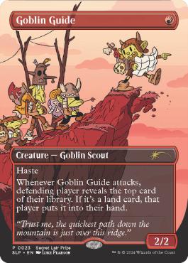 【ENG】【Foil】《ゴブリンの先達/Goblin Guide》[Secret Lair Prize]
