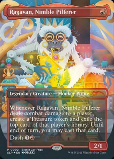 【ENG】【Foil】《敏捷なこそ泥、ラガバン/Ragavan, Nimble Pilferer》[Secret Lair Prize]