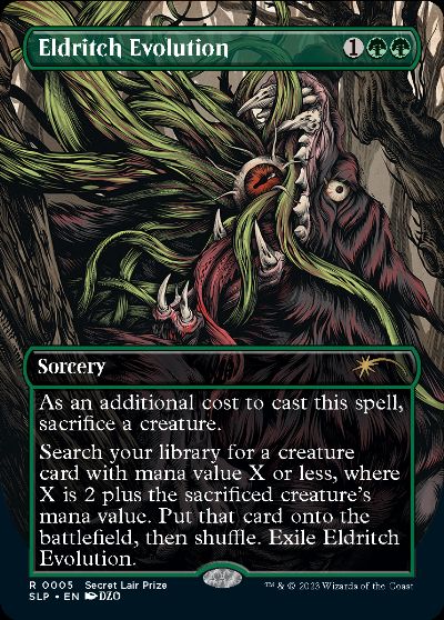 【ENG】《異界の進化/Eldritch Evolution》[Secret Lair Prize]