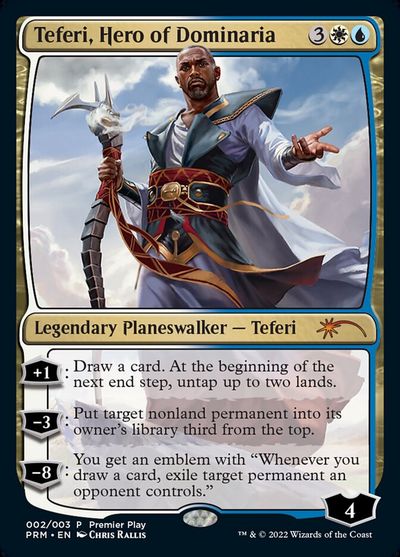 【ENG】《ドミナリアの英雄、テフェリー/Teferi, Hero of Dominaria》[Premier Play]