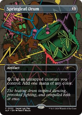 【ENG】【Foil】《バネ葉の太鼓/Springleaf Drum》[Secret Lair Prize]