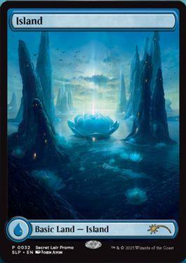 【ENG】【Foil】《島/Island》(032)[Secret Lair Prize]