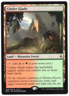 【ENG】《燃えがらの林間地/Cinder Glade》[その他プロモ]