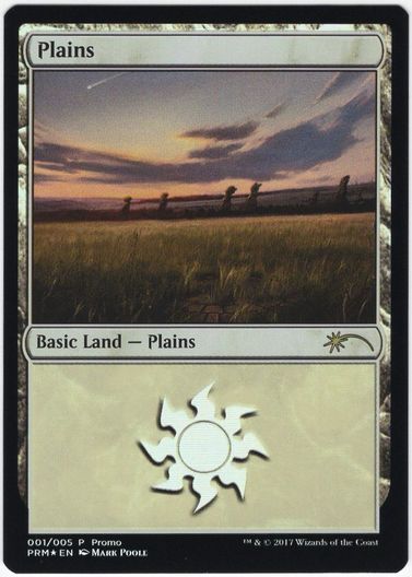 【ENG】【Foil】《平地/Plains》(Illus.Mark Poole)[流星マーク]