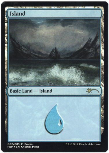 【ENG】【Foil】《島/Island》(Illus.Mark Poole)[流星マーク]