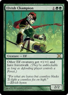 【ENG】《エルフのチャンピオン/Elvish Champion》[10E]