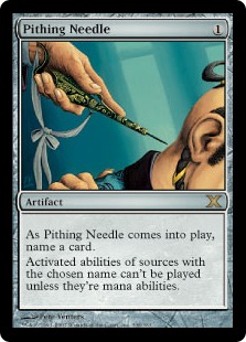 【ENG】【Foil】《真髄の針/Pithing Needle》[10E]