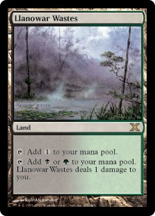 【ENG】《ラノワールの荒原/Llanowar Wastes》[10E]