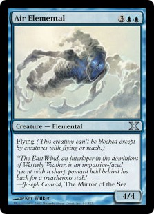 【ENG】《大気の精霊/Air Elemental》[10E]