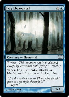 【ENG】《濃霧の精霊/Fog Elemental》[10E]