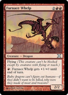 【ENG】【Foil】《焼炉の仔/Furnace Whelp》[10E]