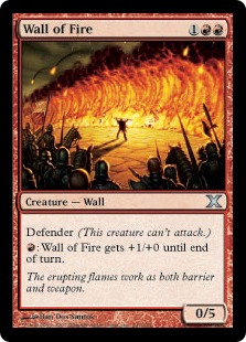 【ENG】《炎の壁/Wall of Fire》[10E]