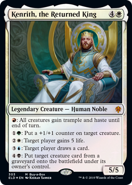 【ENG】【Foil】《帰還した王、ケンリス/Kenrith, the Returned King》[BOXプロモ]